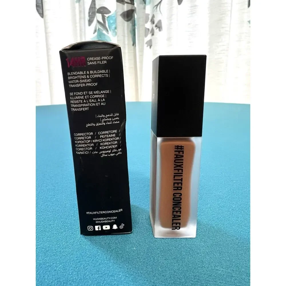 Huda Beauty Fauxfilter Luminous Matte Liquid Concealer - BUTTERSCOTCH 7.5G - New